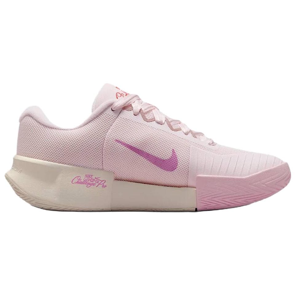Кроссовки для тенниса Nike GP Challenge Pro Поддержка Отскок Низкие Теннисные Кроссовки Женские Розовые Фиолетовые - изображение 2