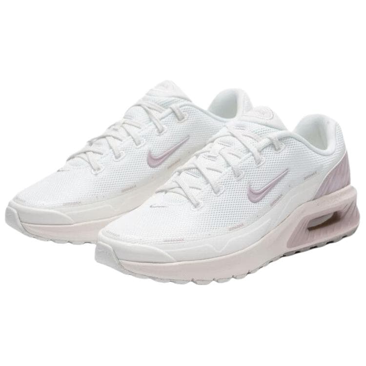 Кроссовки для бега Nike Air MAX BIA Дышащие Низкие Беговые Кроссовки Женские Белые Розовые - изображение 2