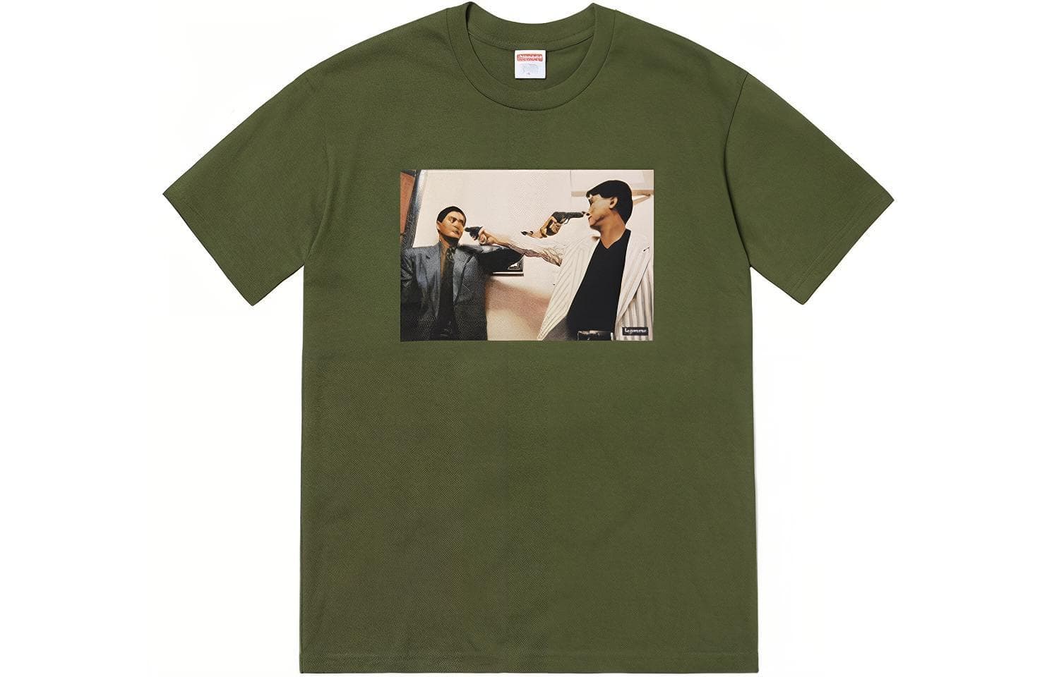 Футболка Supreme The Killer Trust Tee Olive - изображение 1