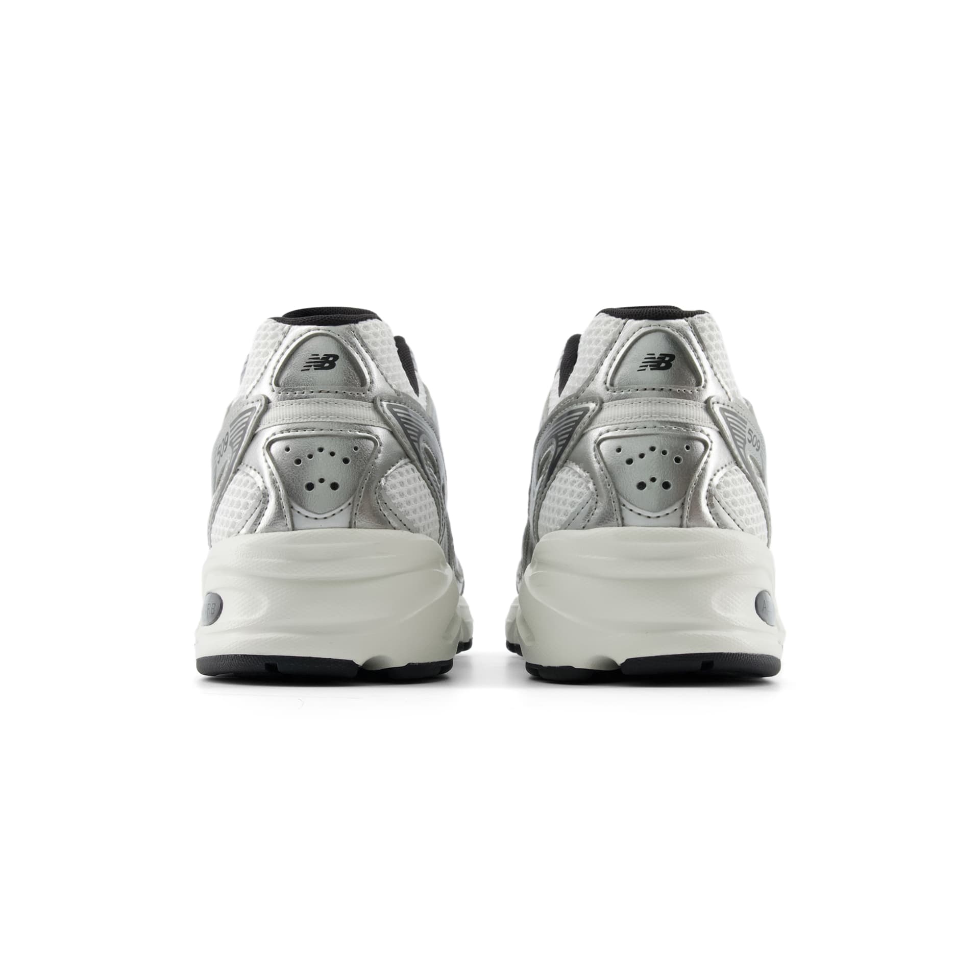 Кроссовки New Balance NB 509 Повседневная обувь Унисекс Белый Серебристый - изображение 4