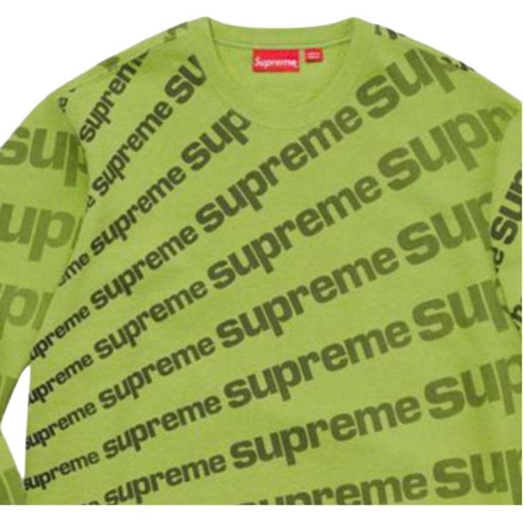 Худи Supreme Radial Crewneck Green - изображение 3