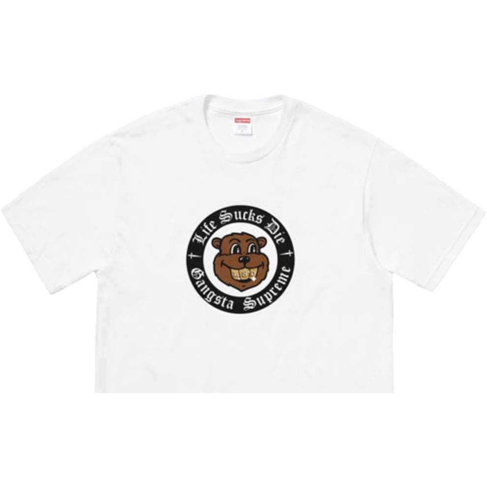 Футболка Supreme FW18 Life Sucks Die Tee White T - изображение 2