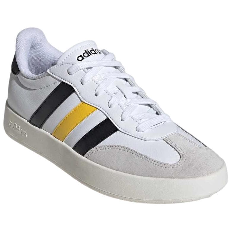 Кроссовки Adidas BARREDA Износостойкие Дышащие Низкие Кеды Немецкого Армейского Стиля Мужские Белые - изображение 3