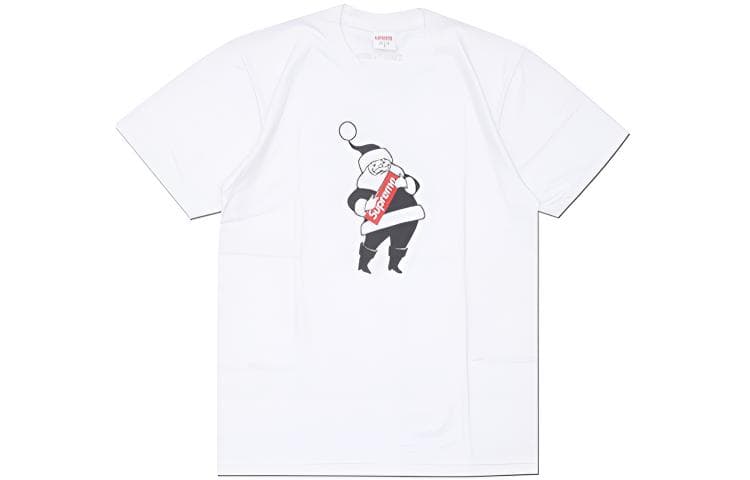 Футболка Supreme FW16 Santa Tee White T - изображение 1