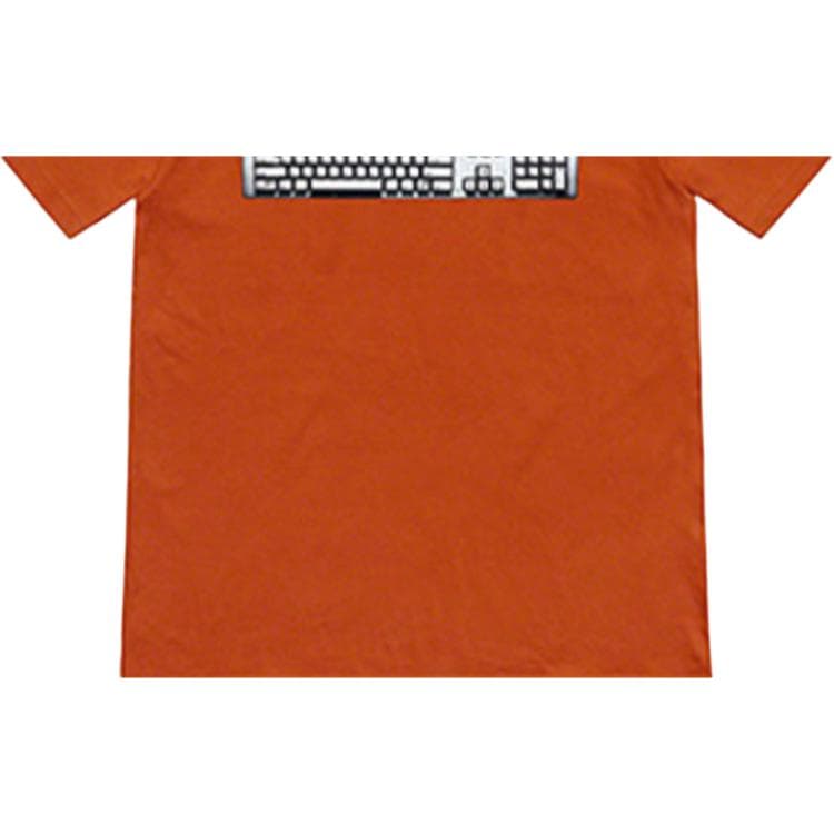 Футболка Supreme SS19 Keyboard Tee Rust - изображение 3