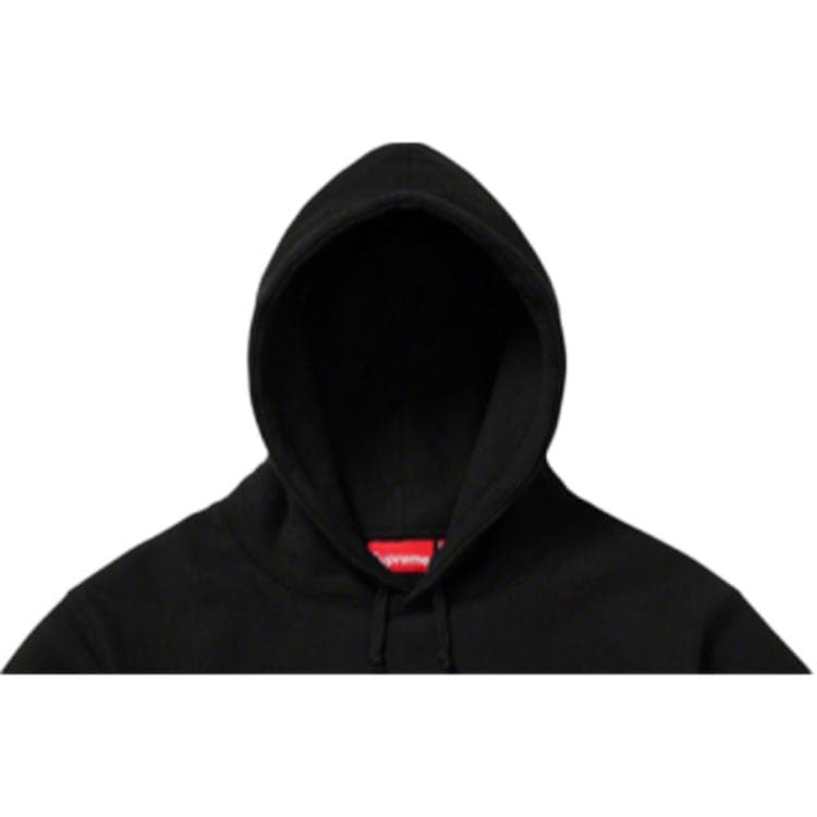 Кофта Supreme FW19 Week 13 NY Hooded Sweatshirt Black - изображение 2