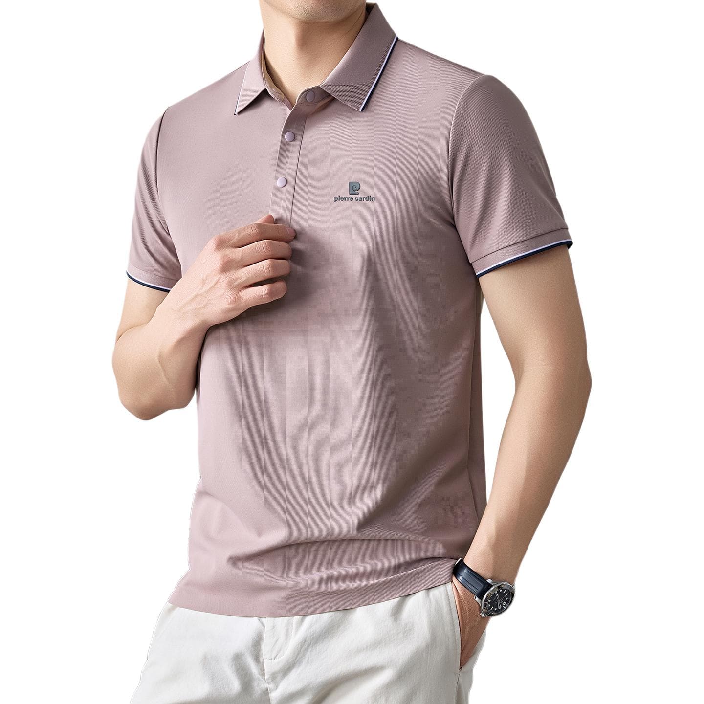 Поло PIERRE CARDIN Мужская рубашка-поло - изображение 1