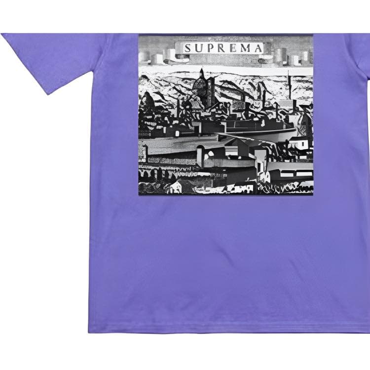 Футболка Supreme Fiorenza Tee Light Purple - изображение 2
