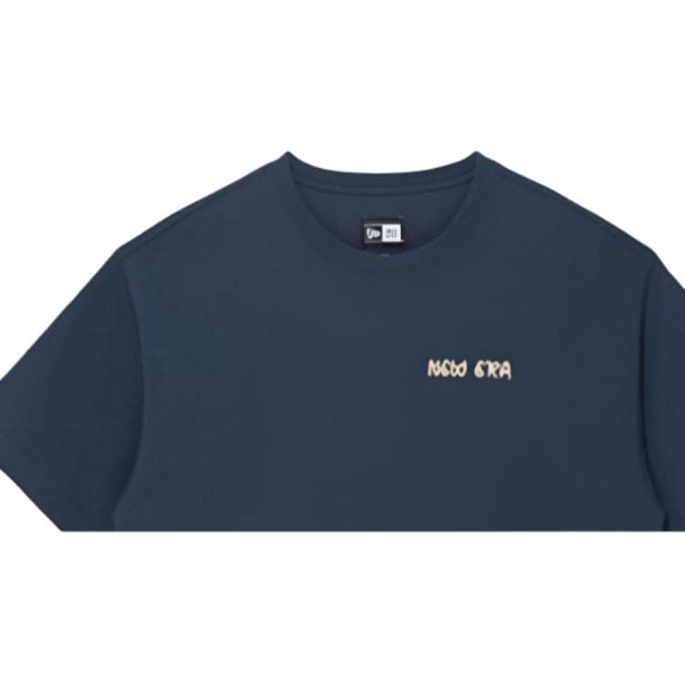 Футболка New Era Темно-синие унисекс футболки T-Shirt - изображение 3