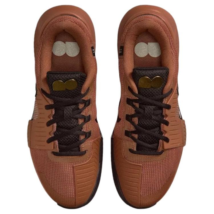 Кроссовки для тенниса Nike Zoom GP Challenge 1,5 Low Топ Теннисные Кроссовки Женские Коричневые - изображение 4
