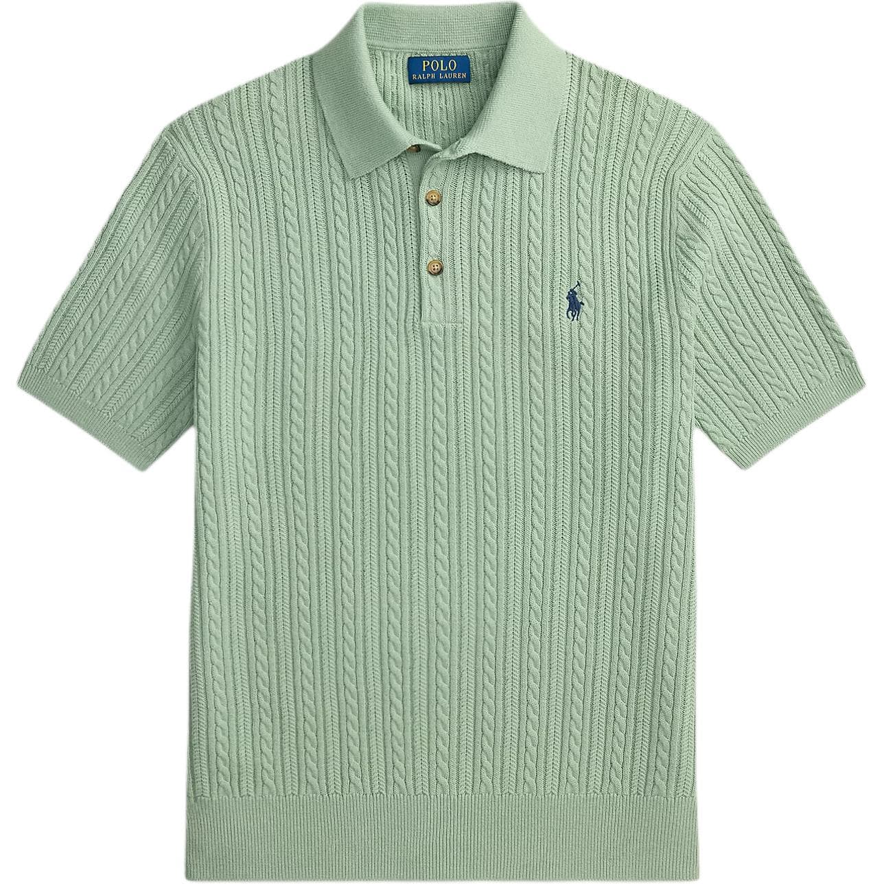 Polo Ralph Lauren SS26 Трикотаж Стандартный размер Мужской Светло-зеленый - изображение 1