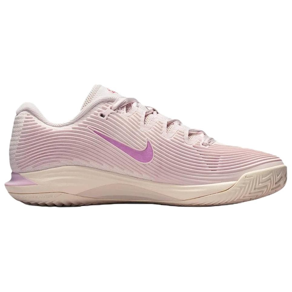 Кроссовки для тенниса Nike Vapor 12 Support Отскок Низкие Кроссовки для Тениса Женские Бежево-фиолетовые - изображение 2