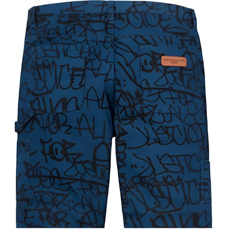 Штаны Supreme x Comme des Garcons SHIRT Canvas Painter Pant Navy - изображение 4