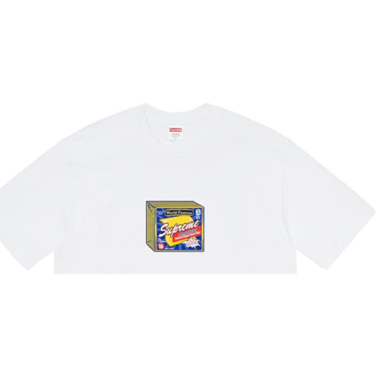 Футболка Supreme Cheese Tee White - изображение 4