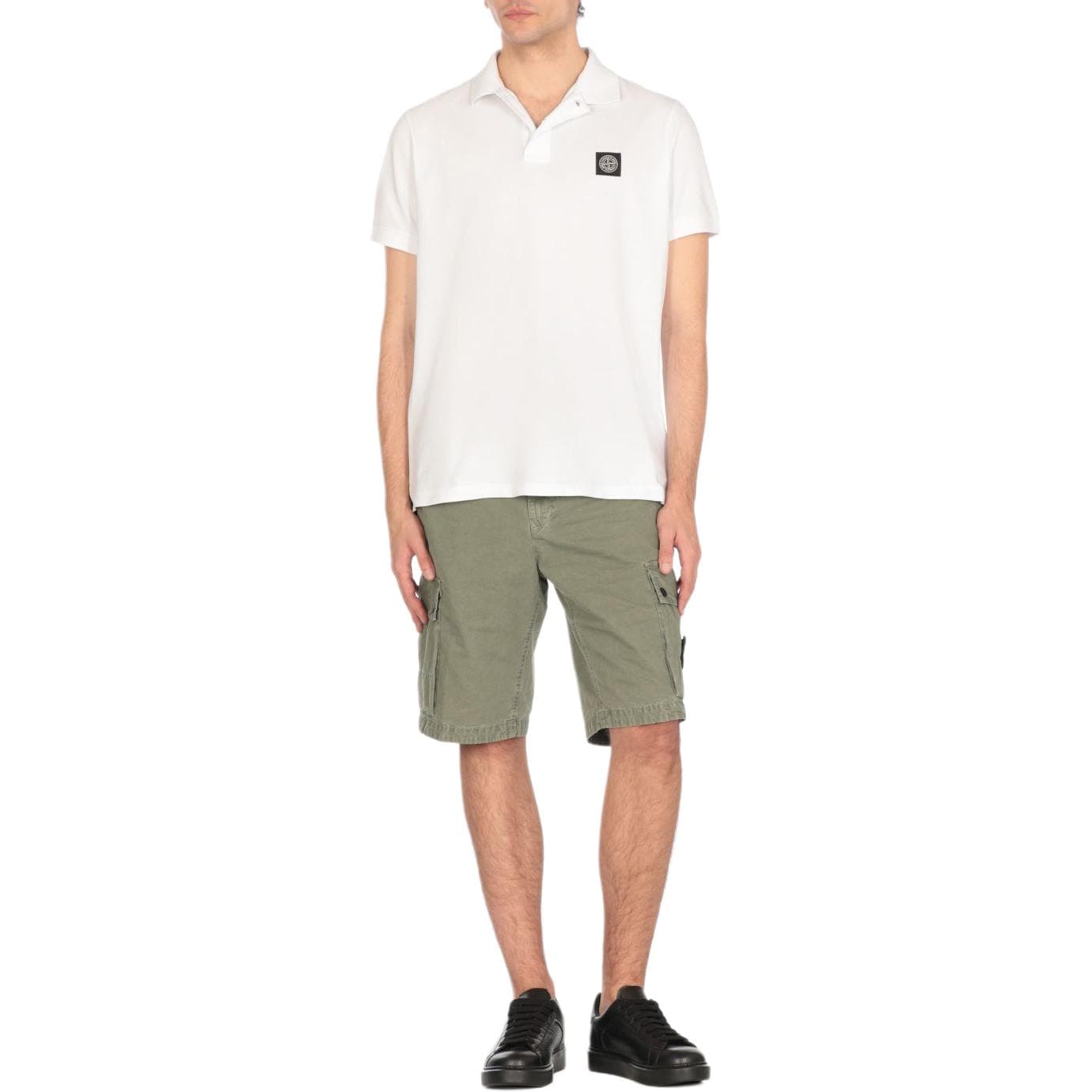 Шорты Stone Island Повседневные шорты Мужские Зеленые - изображение 2