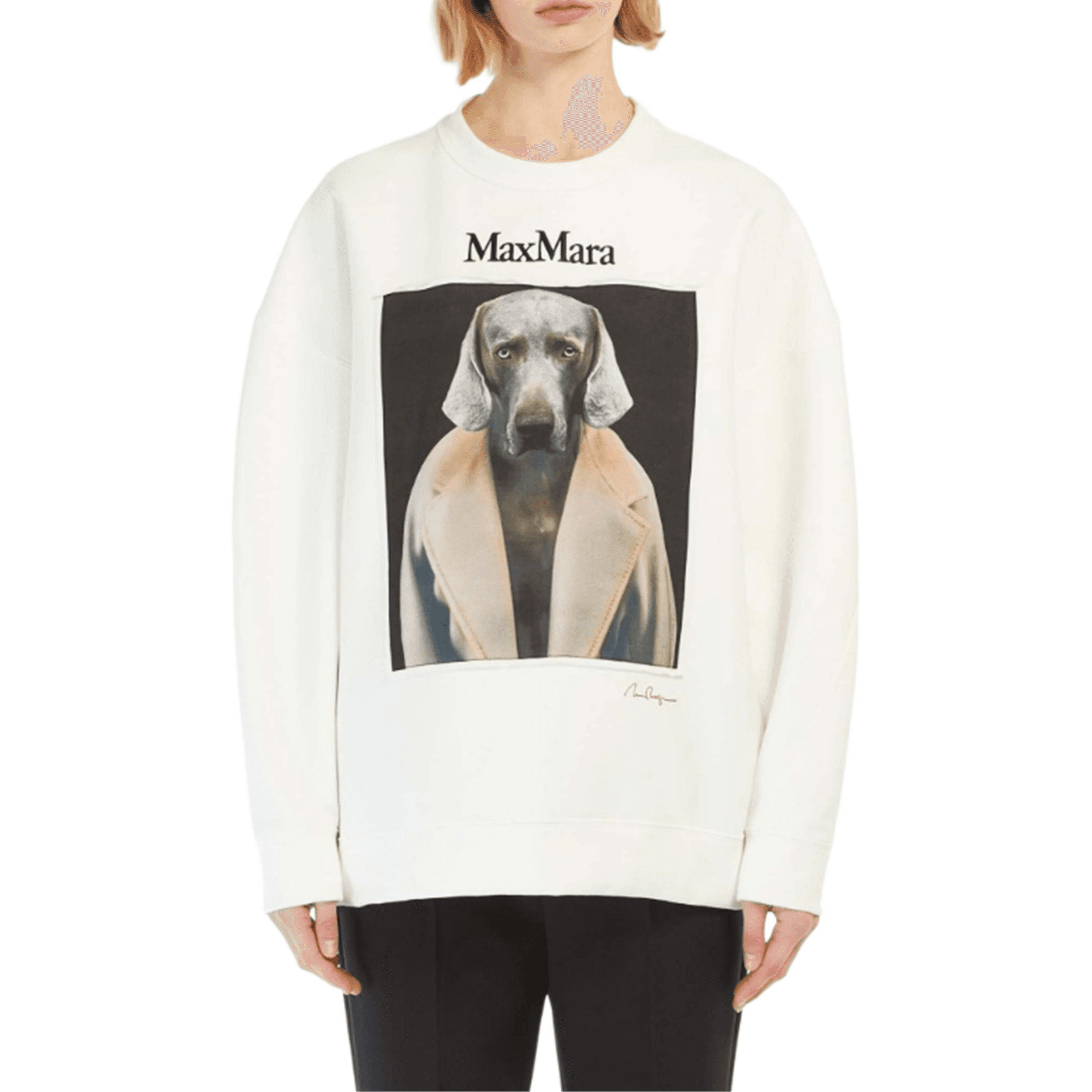 Худи MaxMara Толстовка женская белая - изображение 2