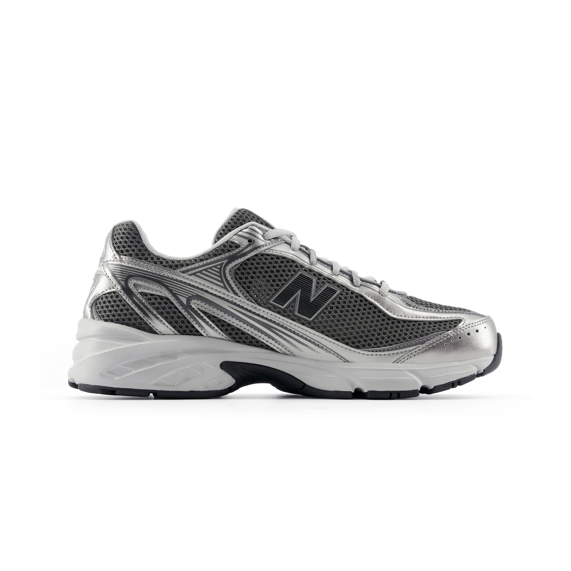 Кроссовки New Balance NB 509 Дышащая Повседневная Обувь Унисекс Темно-Серый Серебряный - изображение 2