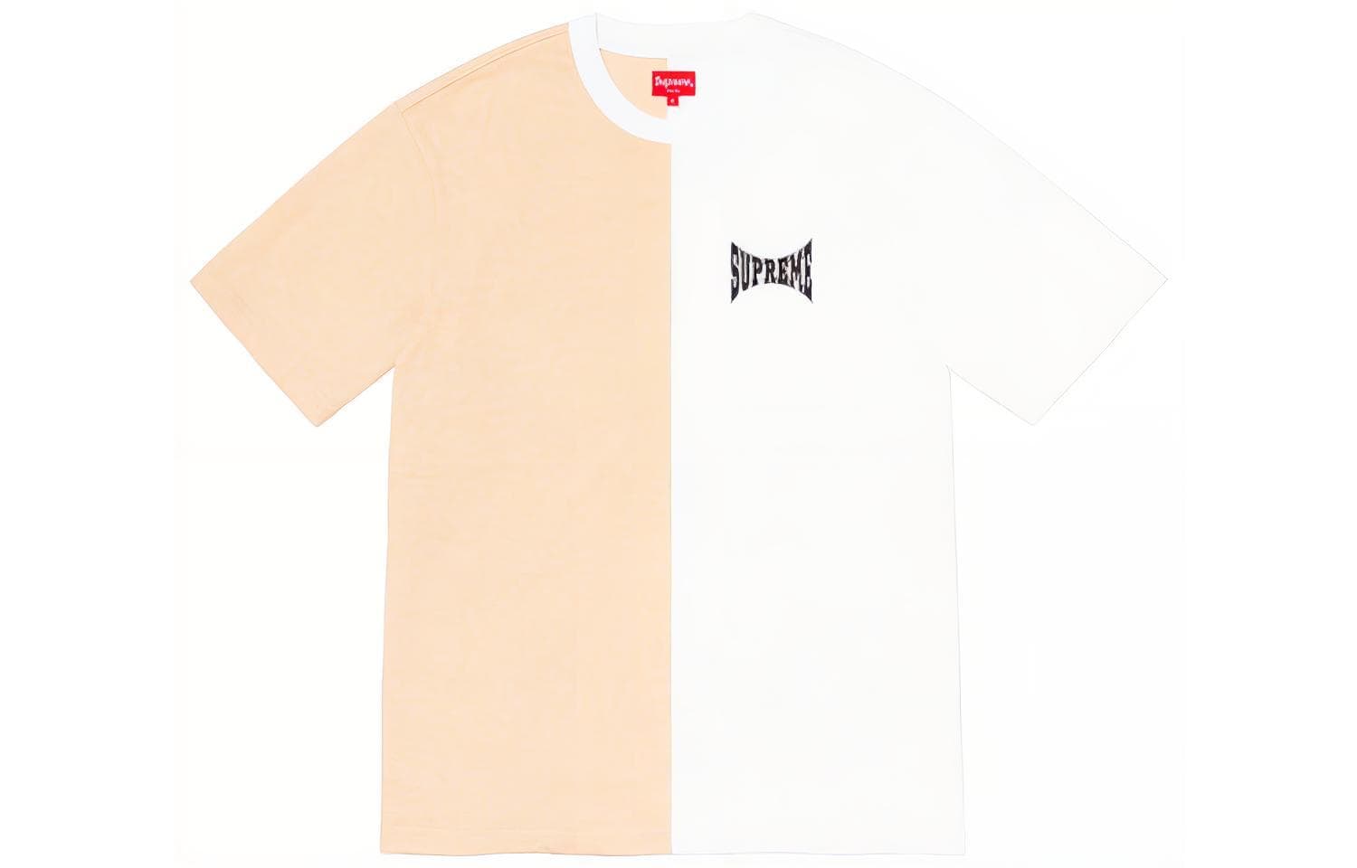 Футболка Supreme Split S/S Top White - изображение 1
