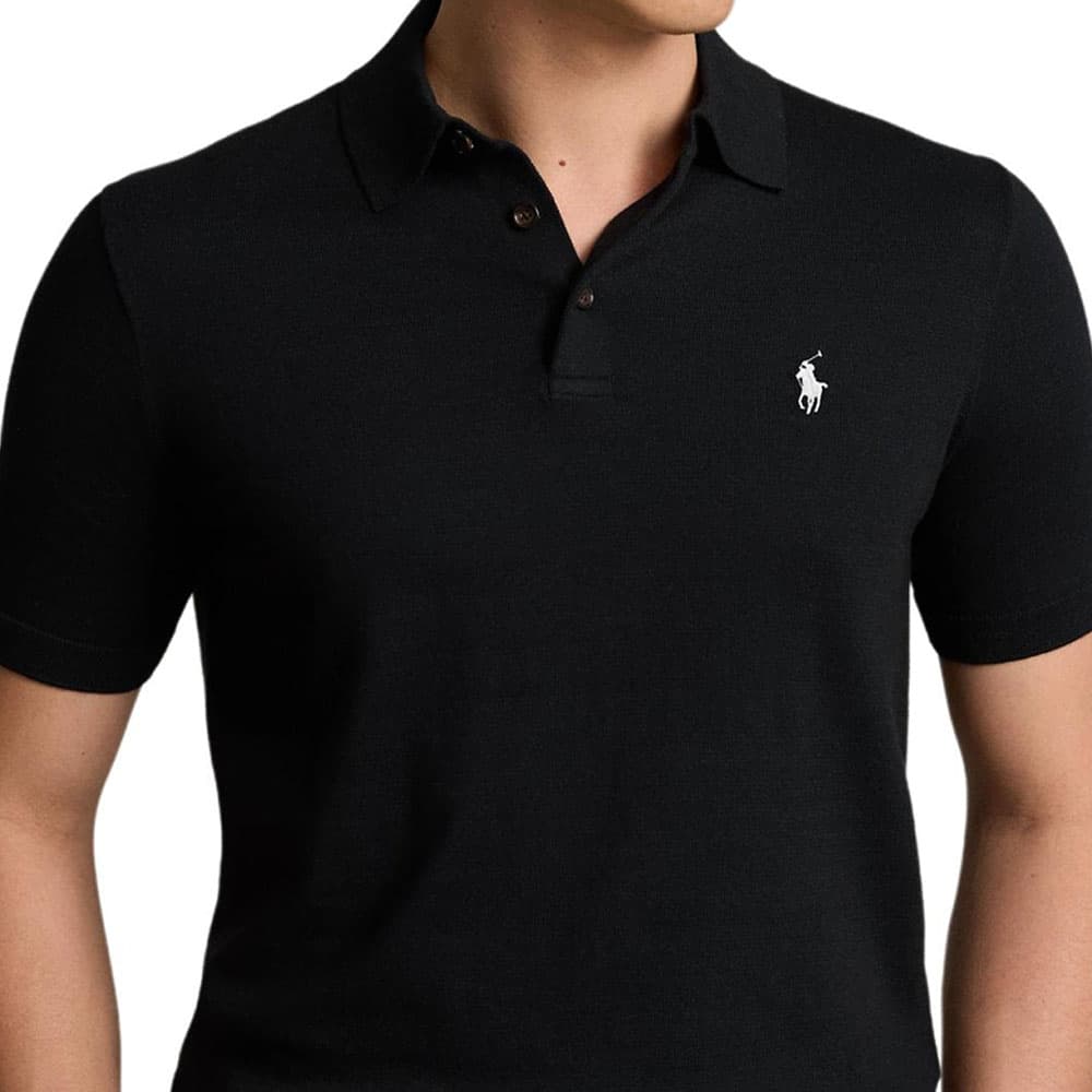 Поло Polo Ralph Lauren Поло Стандартный размер Мужской Черный - изображение 5