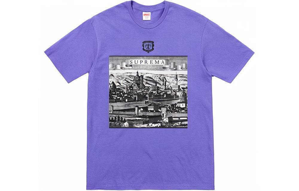 Футболка Supreme Fiorenza Tee Light Purple - изображение 1