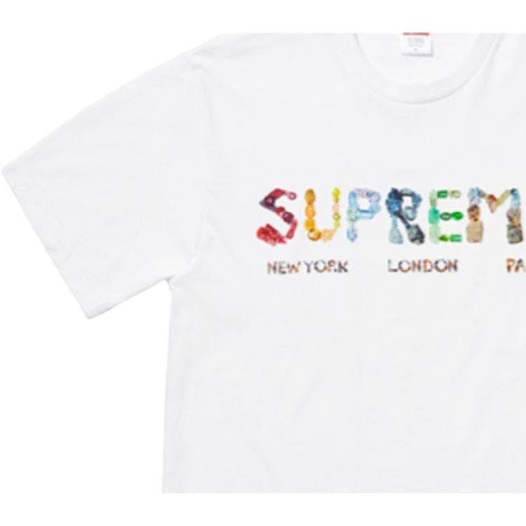 Футболка Supreme SS18 Rocks Tee White - изображение 6