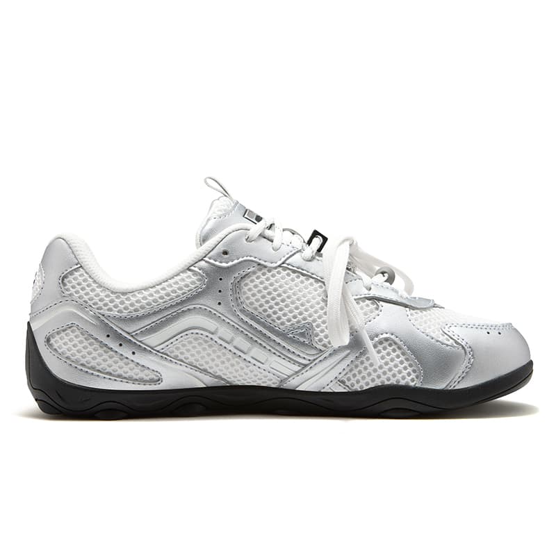 Кроссовки FILA FUSION Flora Low Топ Повседневная обувь Женская Белый Космический Серебряный - изображение 2