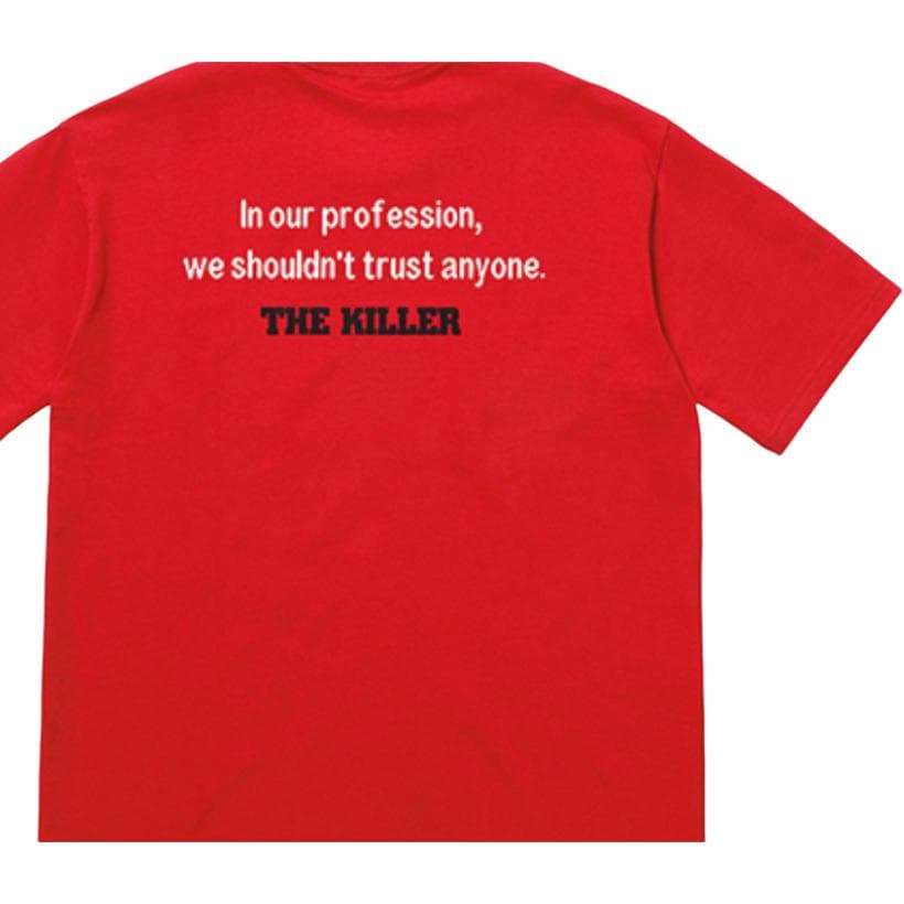 Футболка Supreme FW18 The Killer Trust Tee Red - изображение 3
