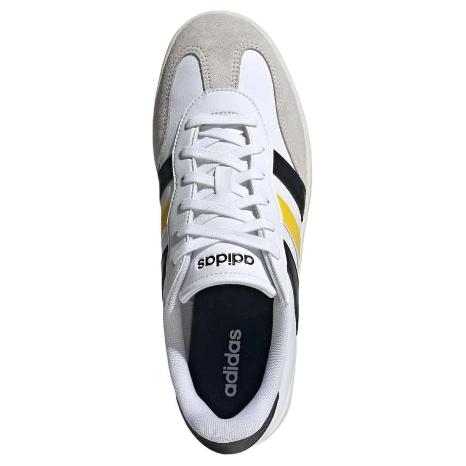 Кроссовки Adidas BARREDA Износостойкие Дышащие Низкие Кеды Немецкого Армейского Стиля Мужские Белые - изображение 4