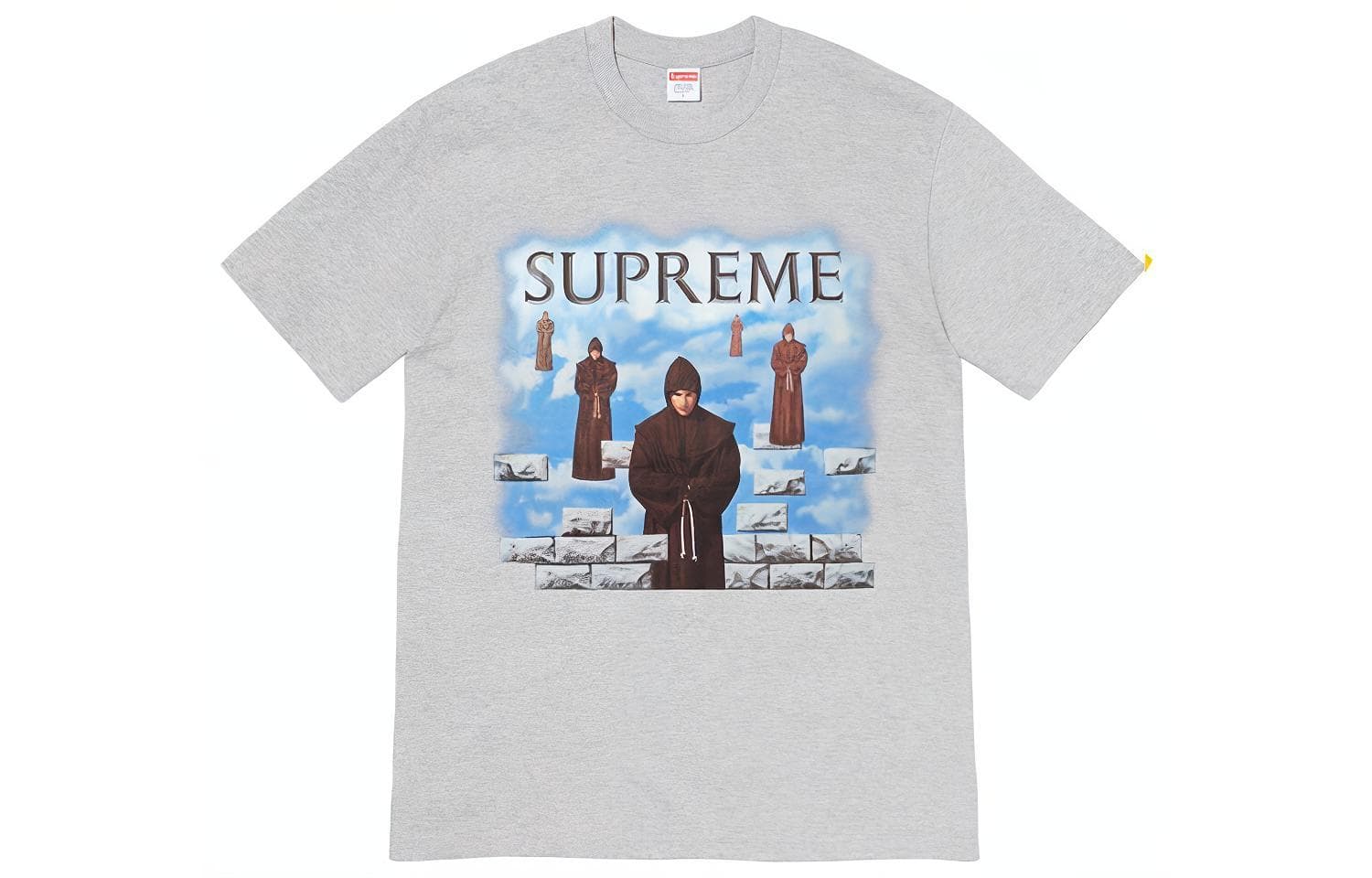 Футболка Supreme Levitation Tee Grey - изображение 1