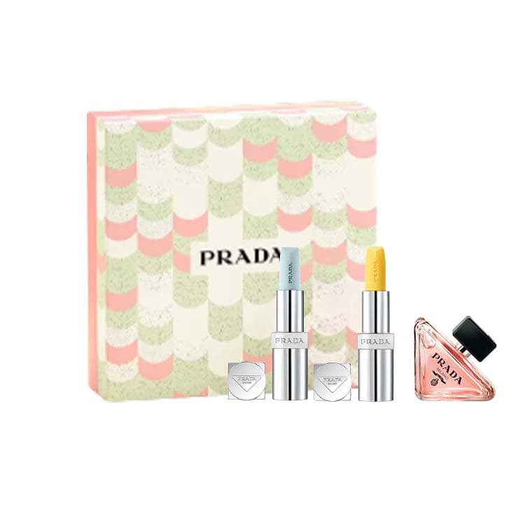 Маска для лица PRADA Набор для ухода за губами и кожей с синим бананом Лимитированная подарочная коробка Увлажнение и питание - изображение 1