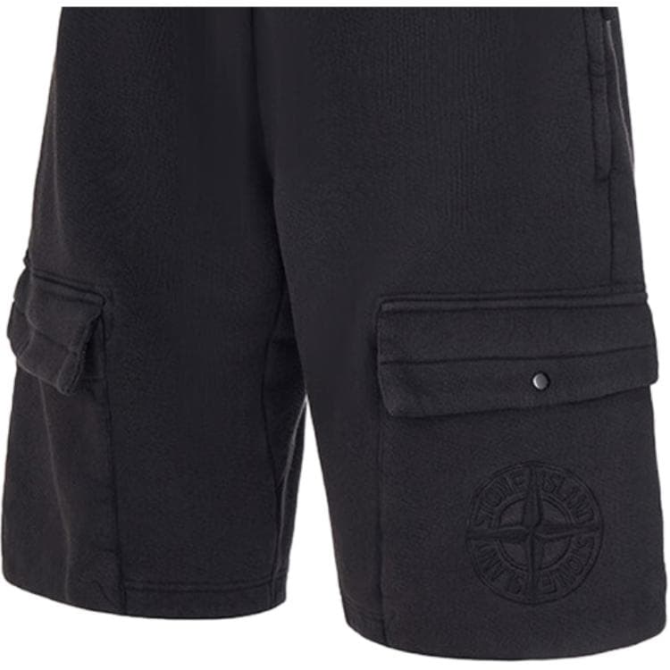 Шорты Stone Island SS22 Black Shorts - изображение 9