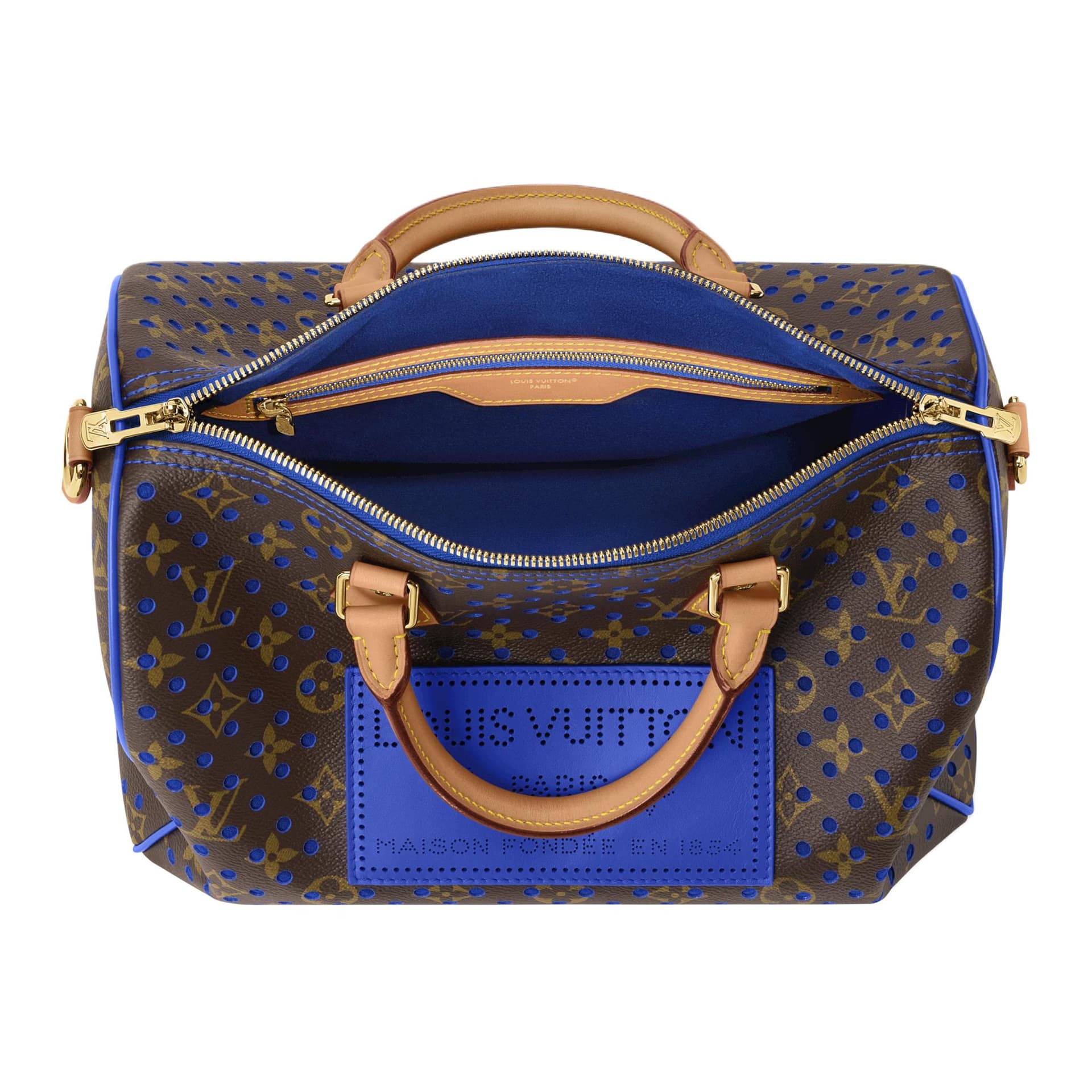 Сумка LOUIS VUITTON SPEEDY SOFT 30 Neon Wave Monogram - изображение 4