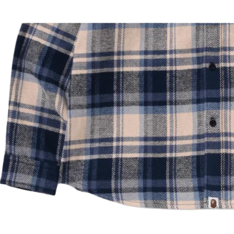 Рубашка A BATHING APE Check FW25 Рубашка Мужская - изображение 3
