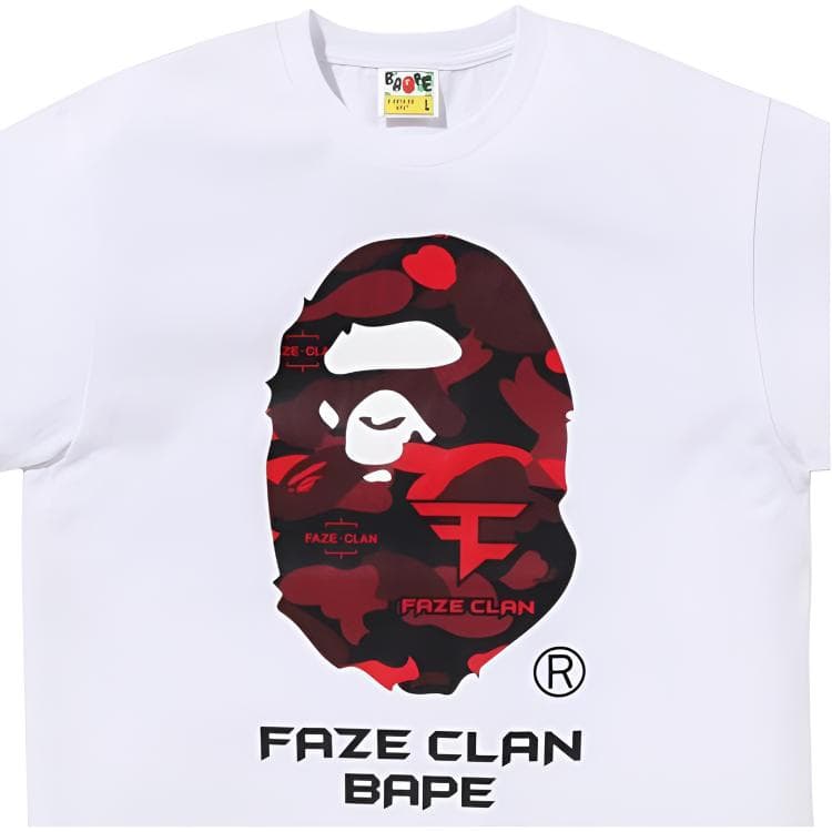 Футболка BAPE x FaZe Clan SS23 T - изображение 3