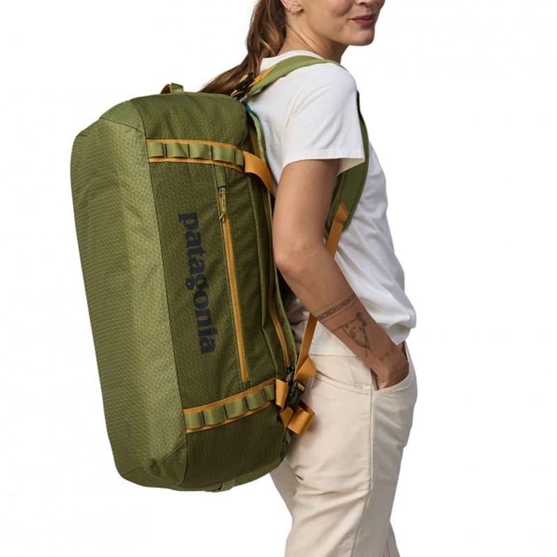 Patagonia Black Hole 55L Туристические сумки Переработанный материал Зеленый Унисекс - изображение 5