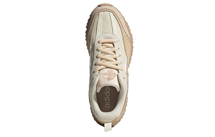 Кроссовки Adidas Neo Fantasy Flow Текстиль Спилок коровьей кожи противоскользящий устойчивый к истиранию низкий верх - изображение 5