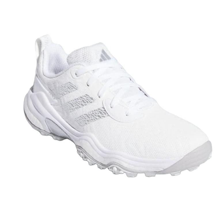 Кроссовки для гольфа Adidas CODECHAOS 25 Противоскользящие Устойчивые к истиранию Дышащие Низкие Кеды для гольфа Женские Белые - изображение 3