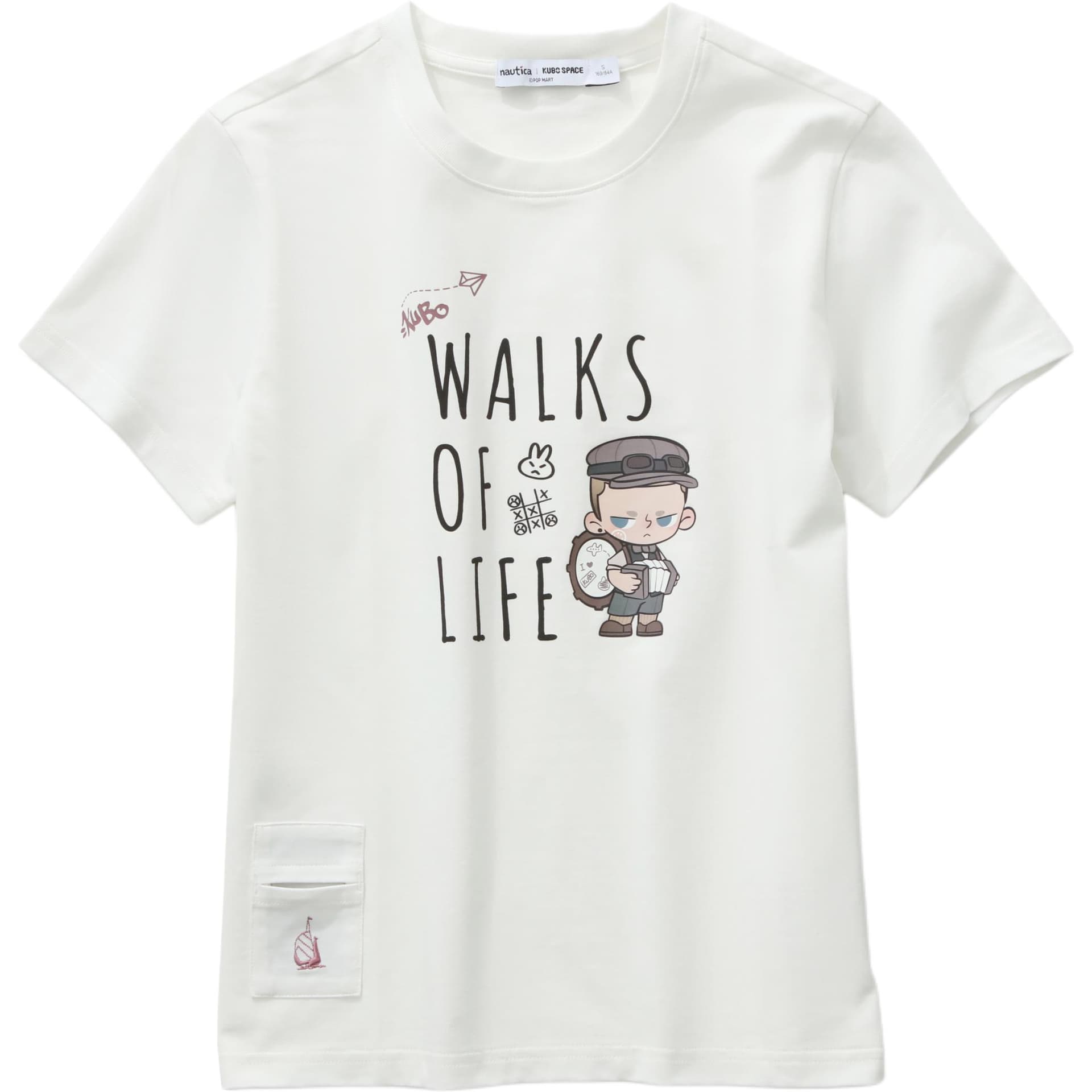 Футболка Nautica White Sail Короткий рукав T-рубашка Женская - изображение 1