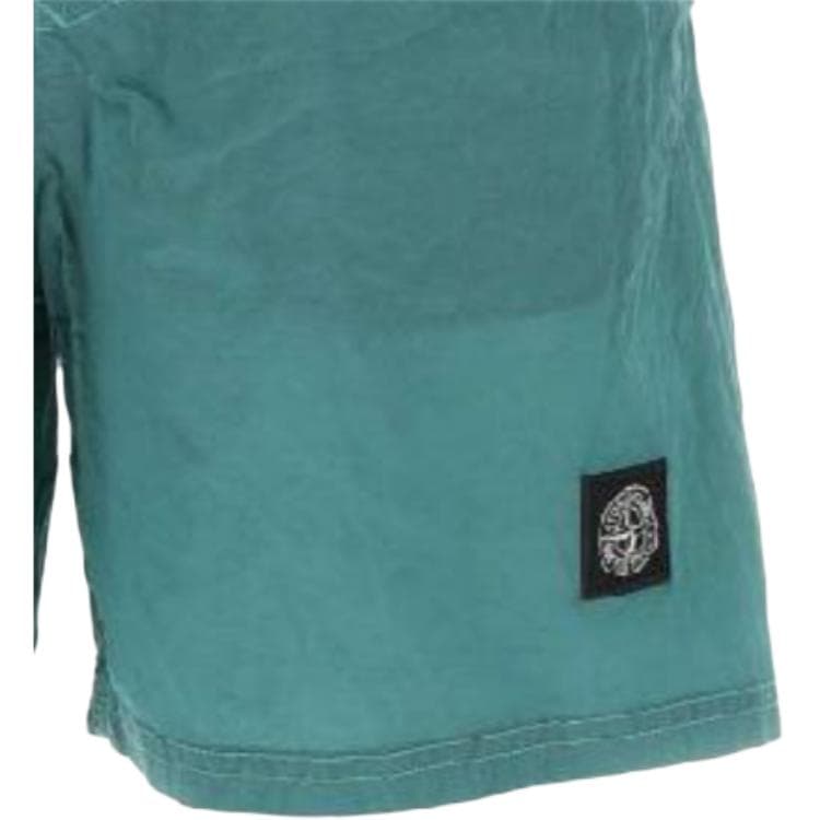 Шорты Stone Island Повседневные шорты Мужские Бирюзовые - изображение 4