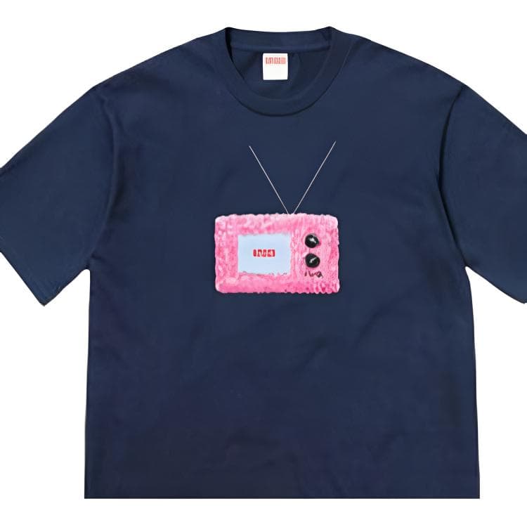 Футболка Supreme SS18 TV Tee Navy - изображение 3