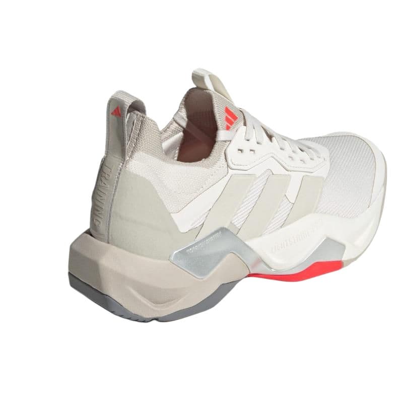 Кроссовки для спортзала Adidas Rapidmove Adv 2 Противоскользящие Устойчивые к истиранию Низкие Кроссовки для тренировок Женские Белые Бежевые - изображение 4