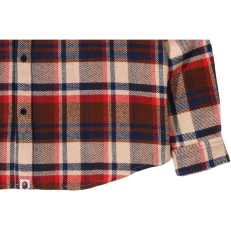 Рубашка A BATHING APE Check FW25 Рубашка Мужская - изображение 6