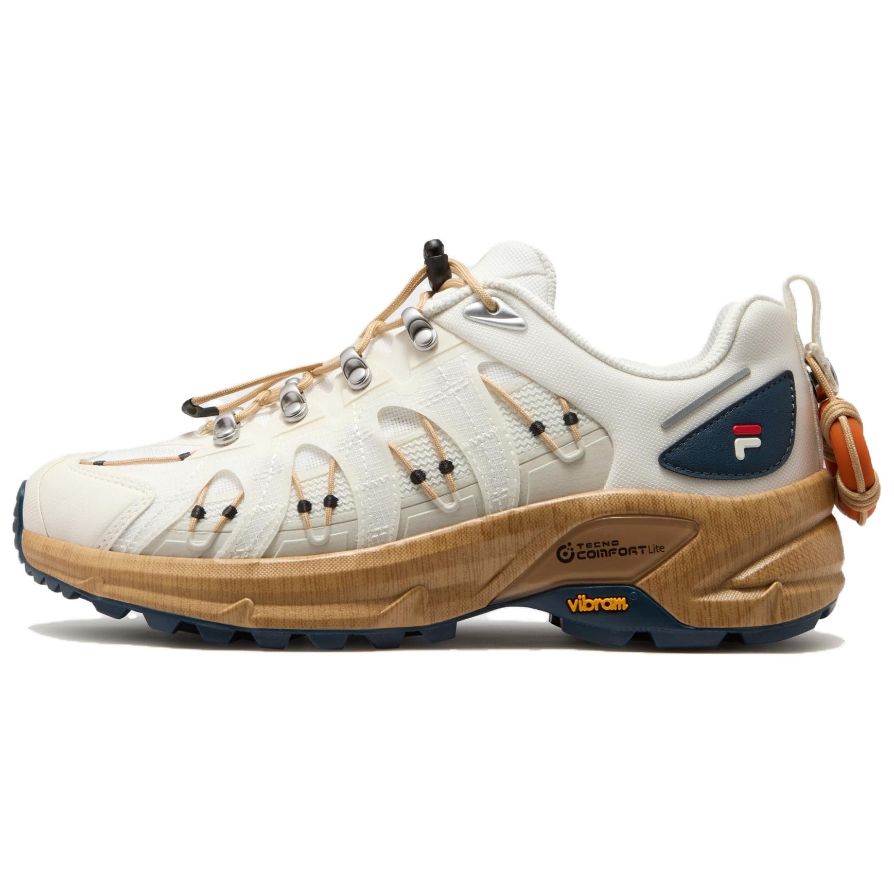 Кроссовки FILA FUSION COMO X Противоскользящая Износостойкая Легкая Низкая Уличная Обувь Женская - изображение 2