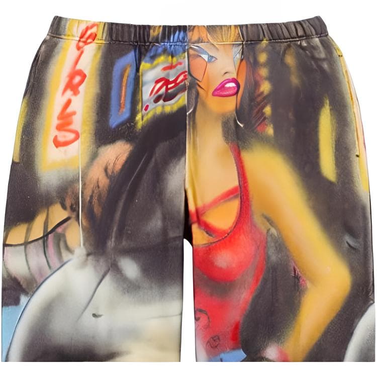 Штаны Supreme FW21 Week 1 Lady PinkSupreme Sweatpant - изображение 4