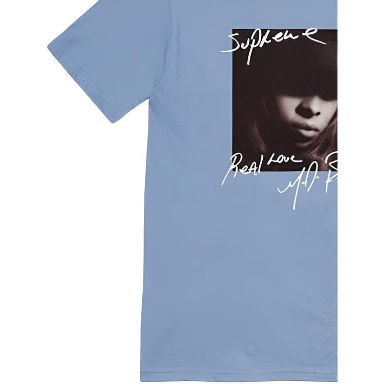 Футболка Supreme Mary J. Blige Tee Magenta - изображение 3