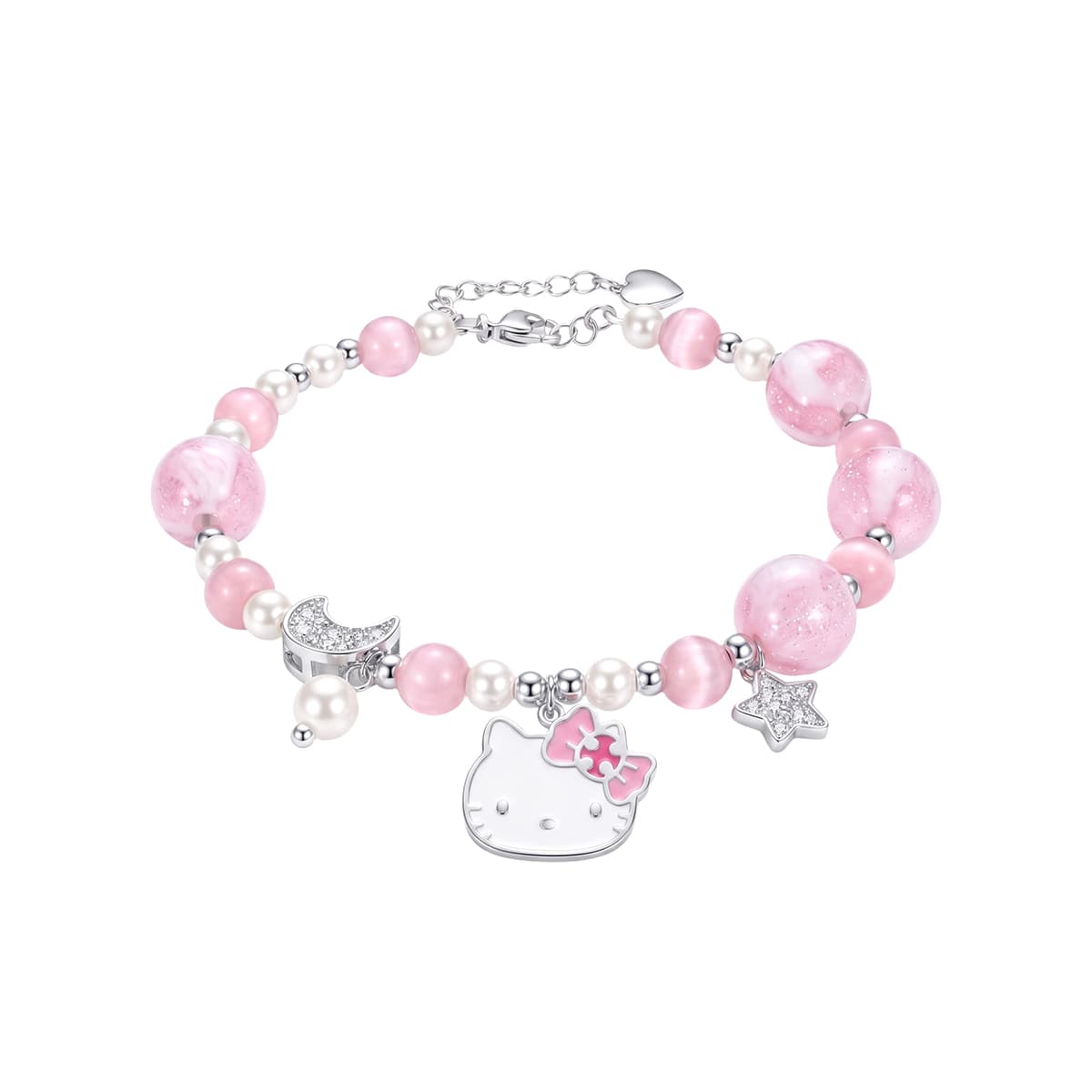 Браслет Sanrio x Hello Kitty Циркон Сплав Браслеты Унисекс - изображение 1