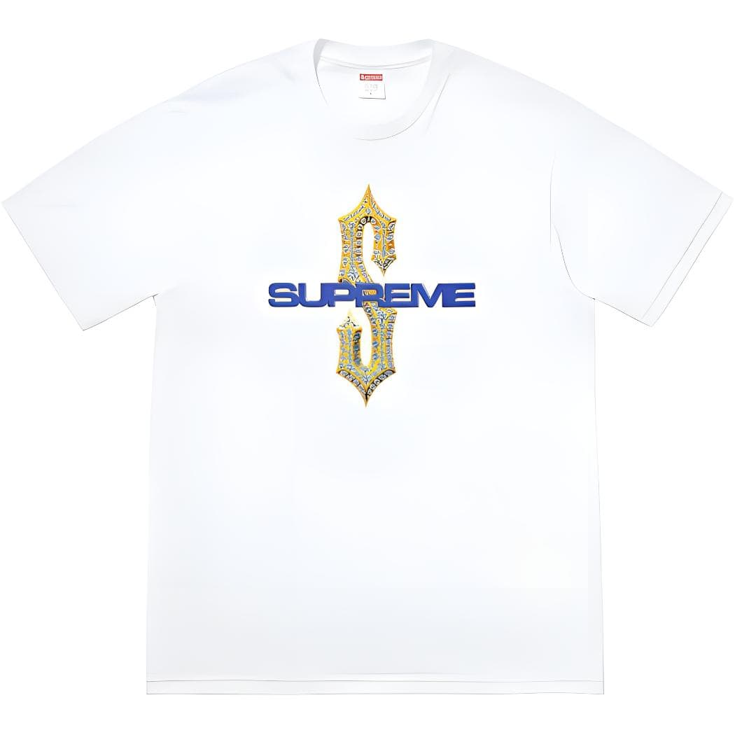 Футболка Supreme SS18 Diamonds Tee White - изображение 1