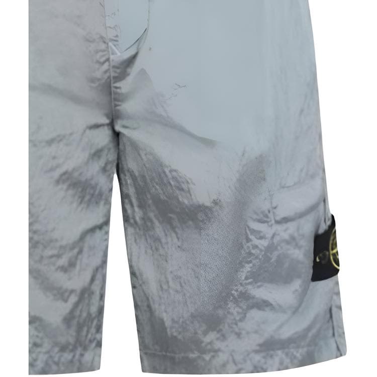 Шорты Stone Island SS22 Ice Blue Shorts - изображение 3