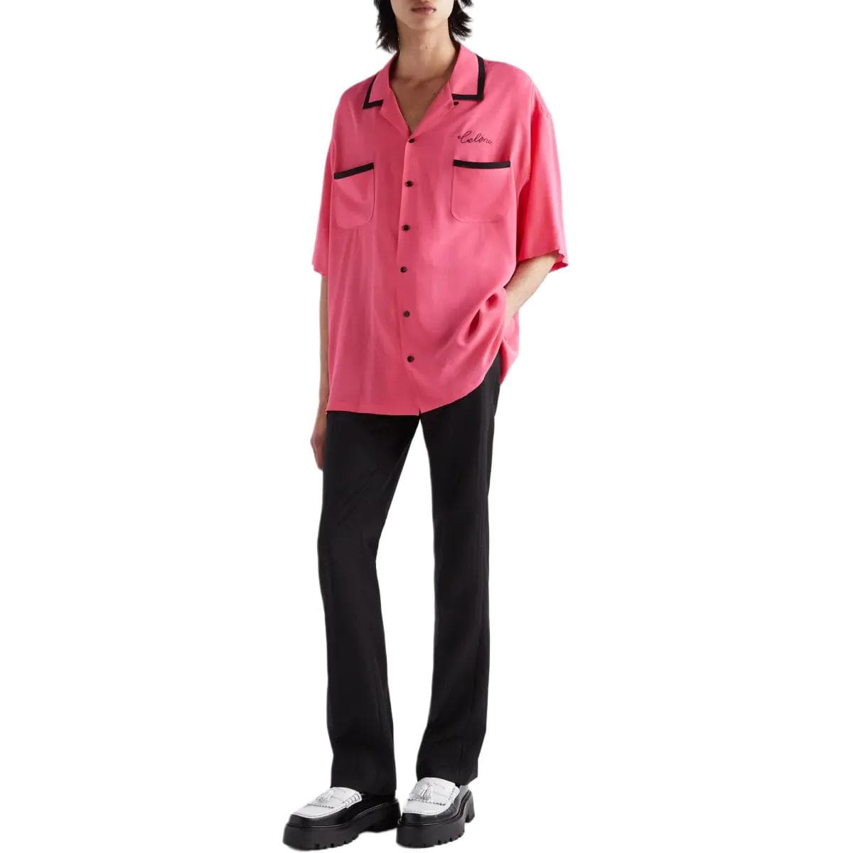 Рубашка CELINE FW22 Boy Doll - изображение 3