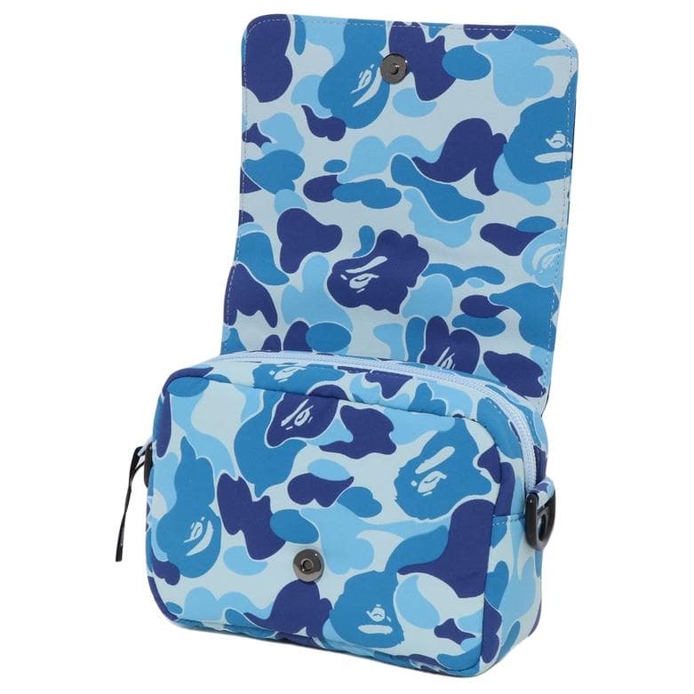 Сумка через плечо A BATHING APE Ткань Сумка через плечо Стандартная (Стандартная) Унисекс Синий Зеленый Розовый - изображение 4